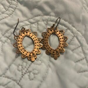 Trades of Hope Elegant Gold Filigree Earrings